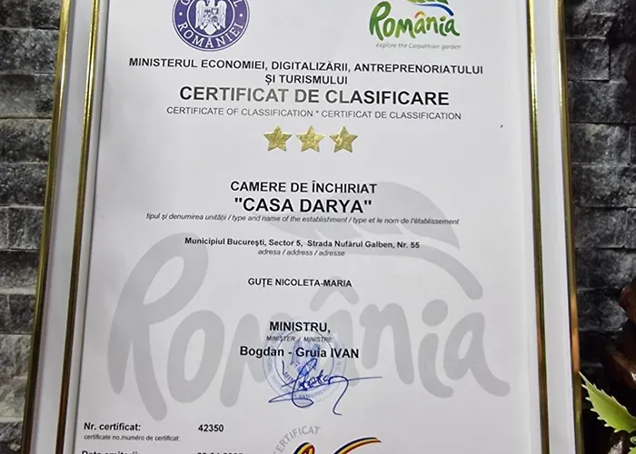 Casa Darya-24h Check-in Bukarest