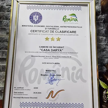 Casa Darya-24h Check-in بوخارست
